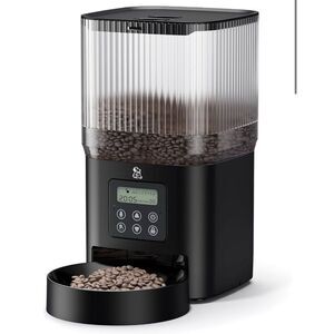 NEW Auto Pet Feeder Dispenser 5L Programmable 10s Voice Recorder